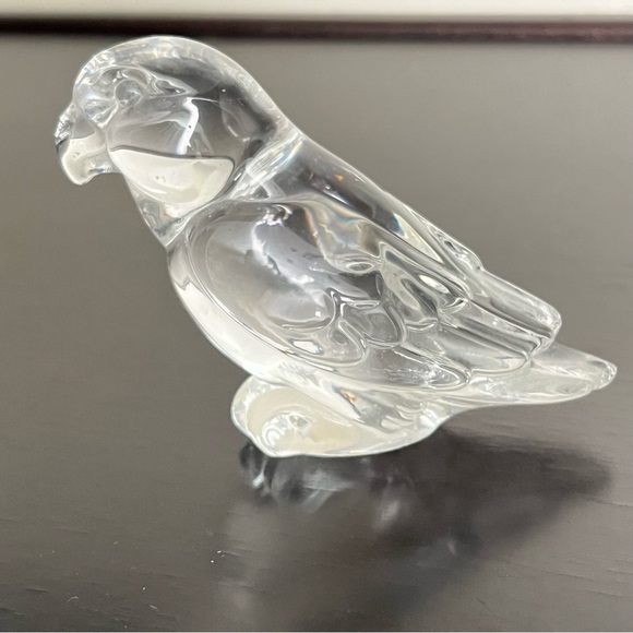 Vintage 3” Princess House Crystal Pets Parrot Figurine Made in Germany - Picture 1 of 11